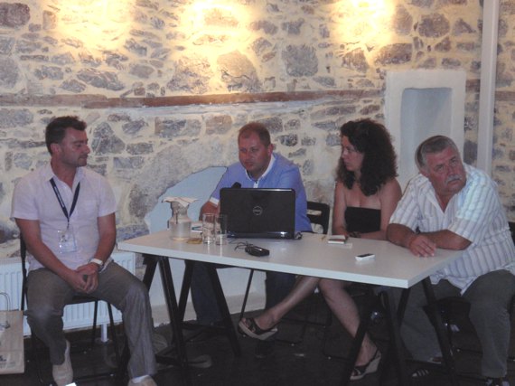ΔΗΜΟΣ ΣΑΜΟΘΡΑΚΗΣ | Στη Σαμοθράκη εκπρόσωποι του Δήμου Σμόλιαν της Βουλγαρίας για την πρώτη συνέντευξη τύπου του έργου “THRABYZHE''